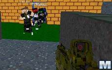 Blocky Combat Swat: Killing Zombie